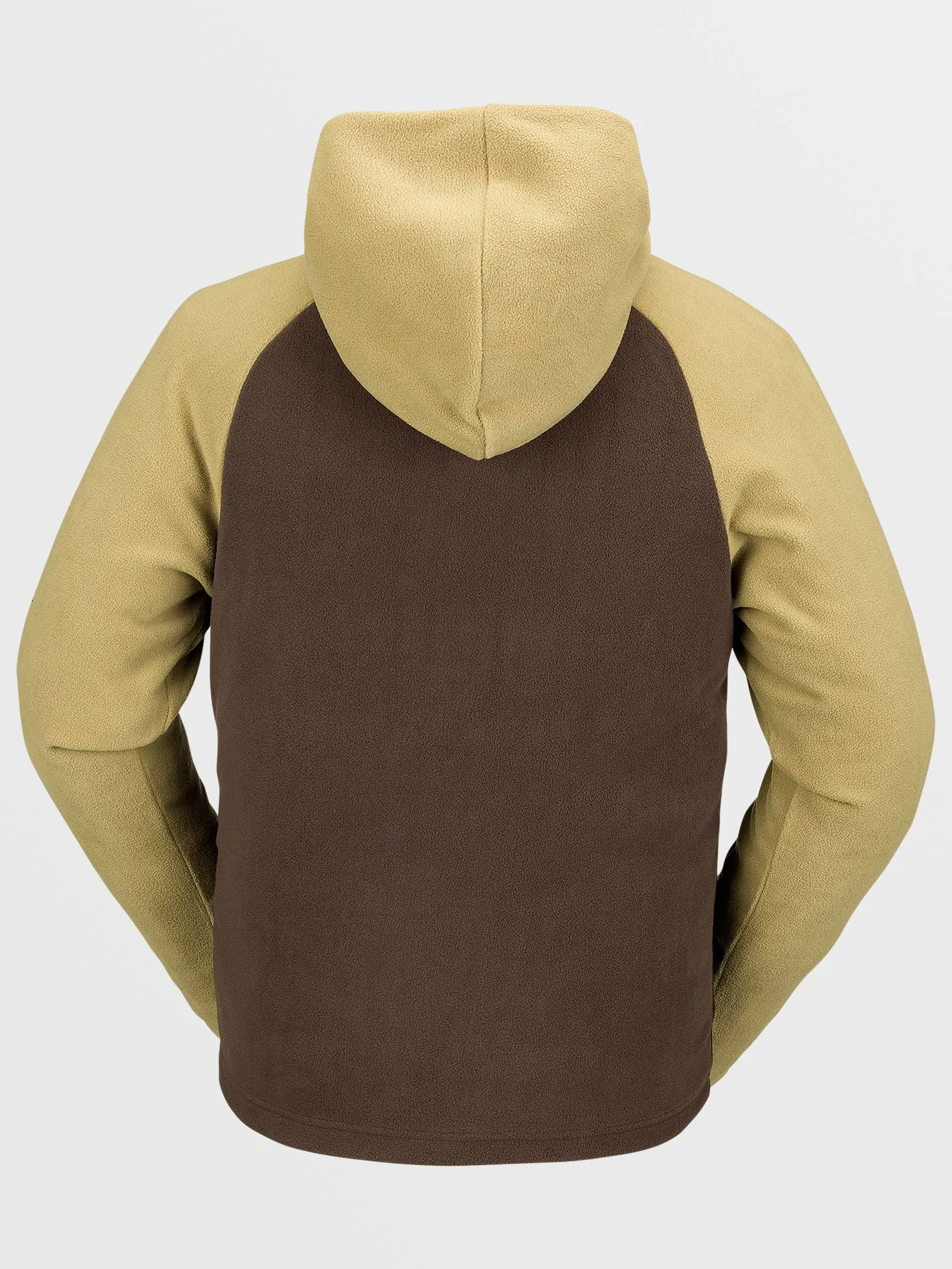 Polar Half-zipped Hoodie - DARK KHAKI