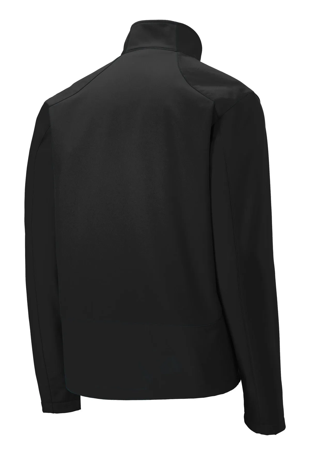 Port Authority Back-Block Soft Shell Jacket. J336 Black/ Black