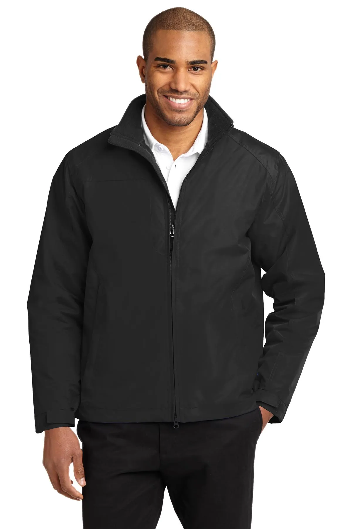Port Authority Challenger II Jacket. J354 True Black/ True Black