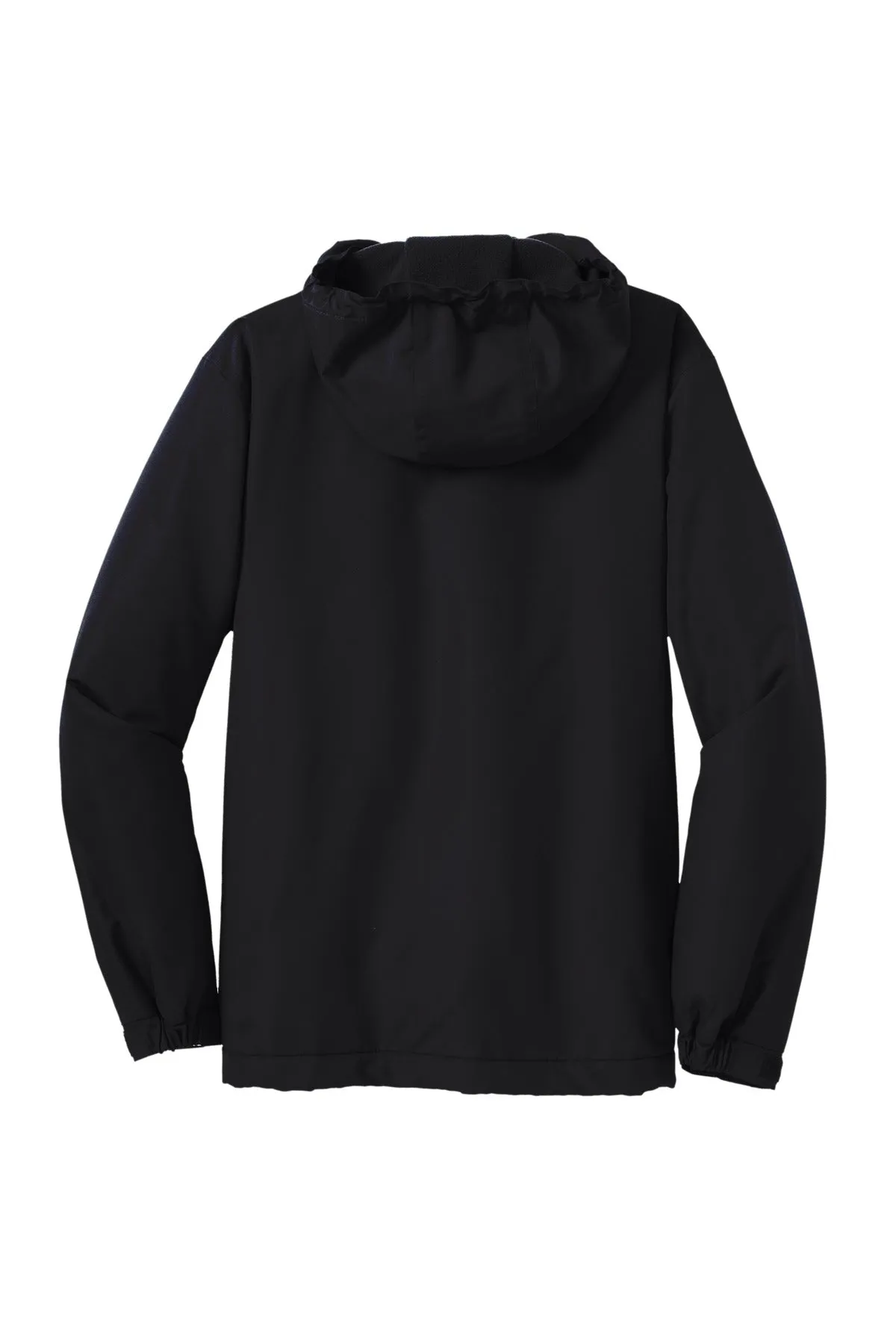 Port Authority Hooded Charger Jacket. J327 True Black