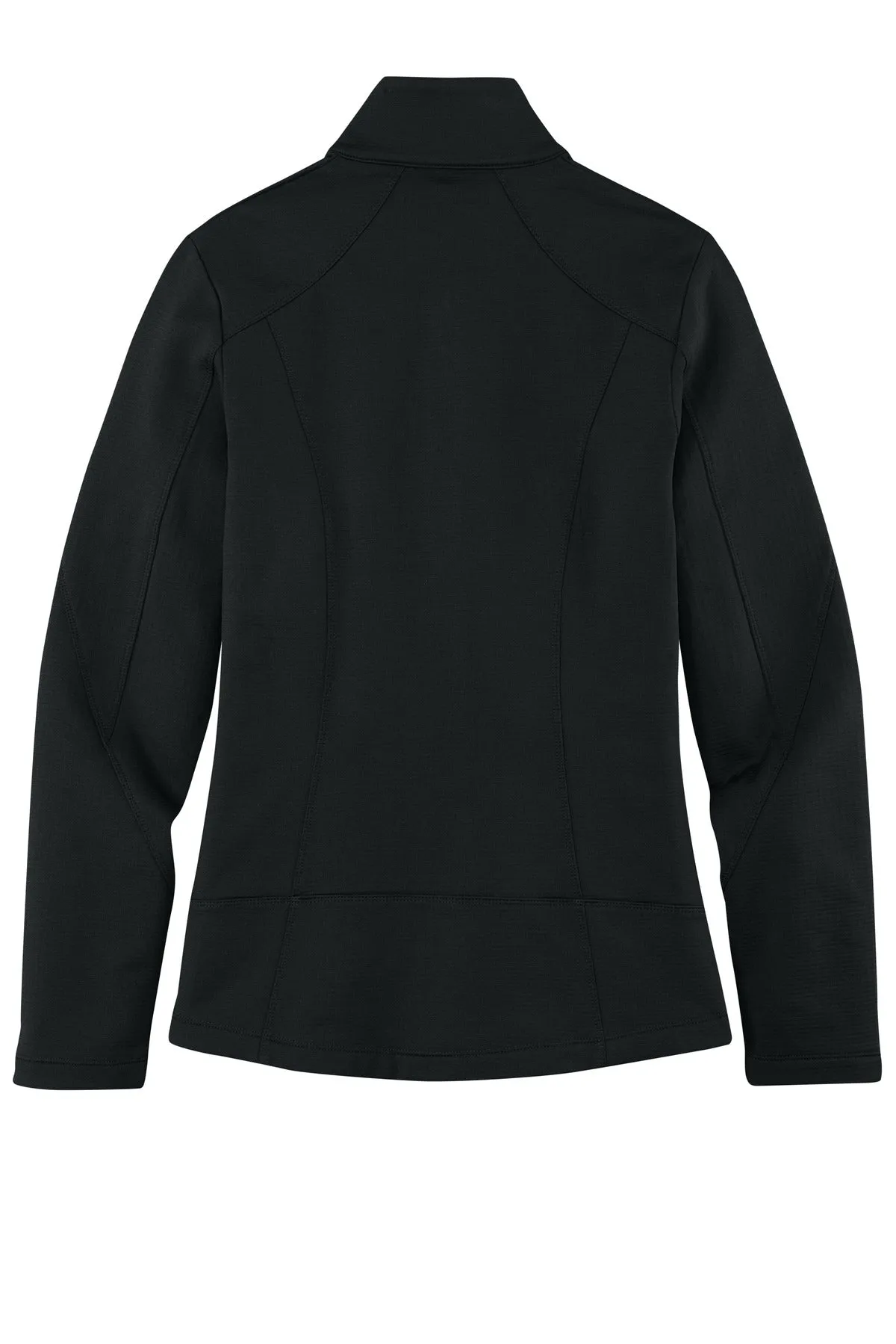 Port Authority  Women's Grid Fleece Jacket. L239 Deep Black