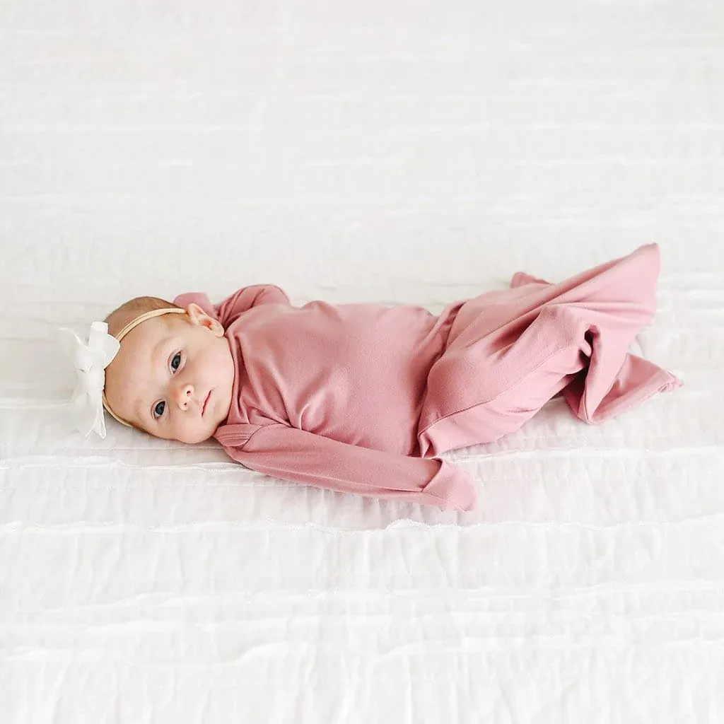 Posh Peanut Dusty Rose Zippered Gown