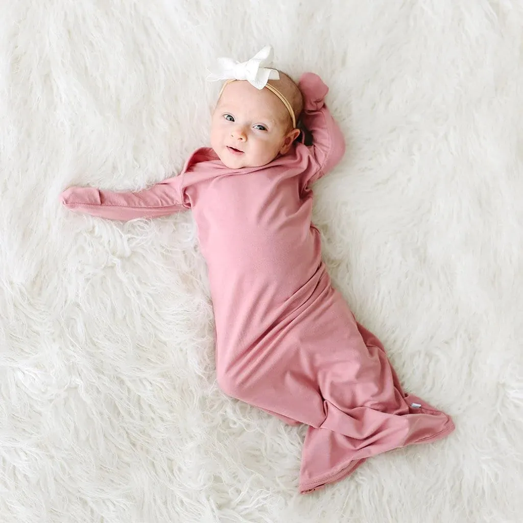 Posh Peanut Dusty Rose Zippered Gown