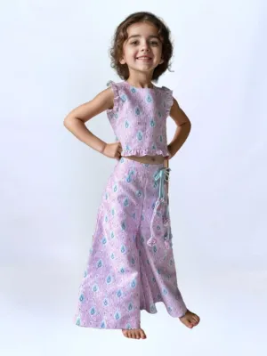 Printed Silk Set