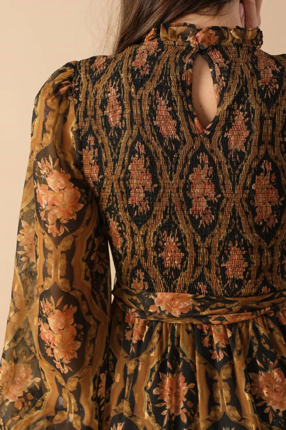 Printed Woven Midi