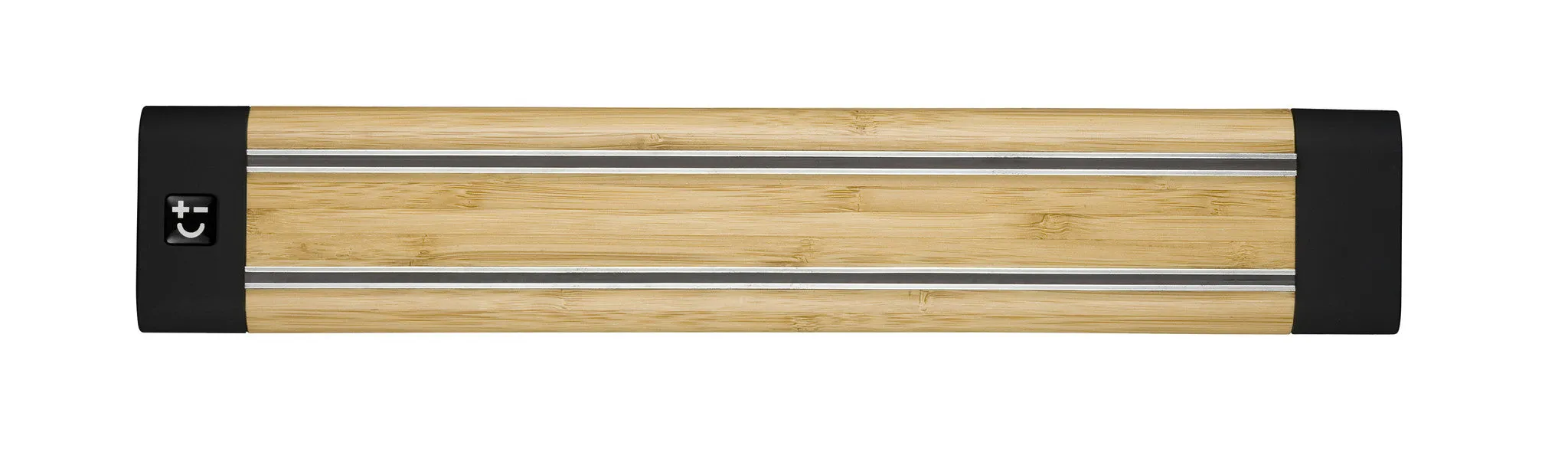 Pro Bamboo Rail Knife Rack 14in