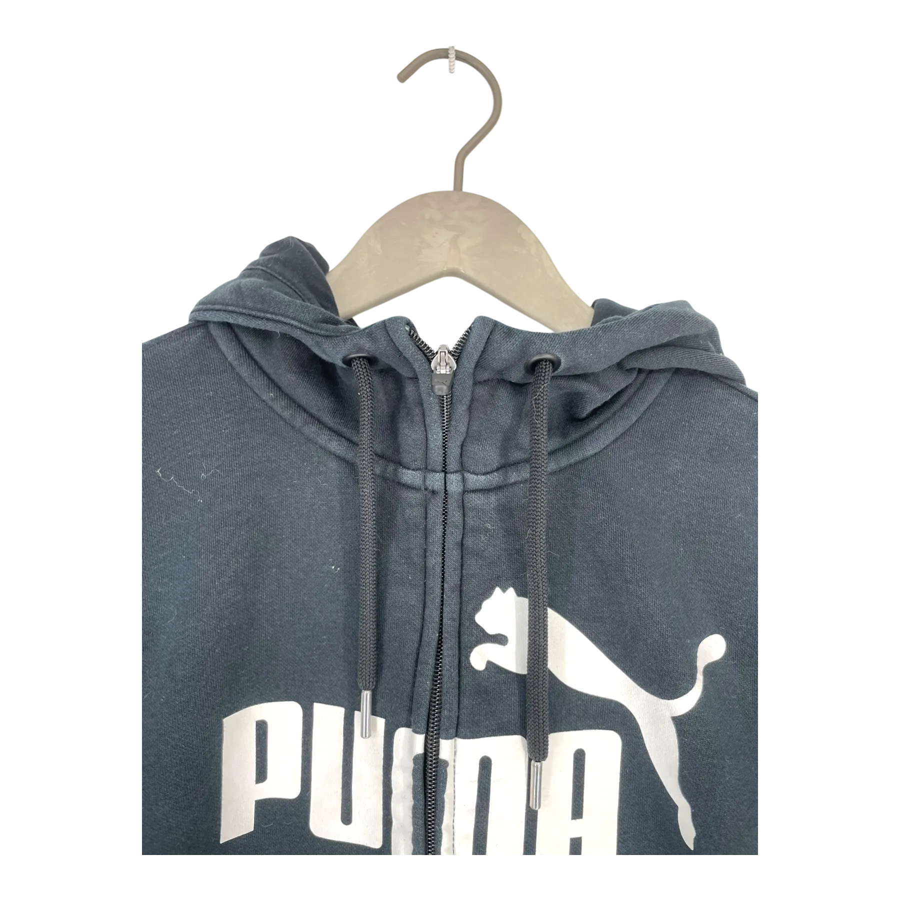 Puma hoodie, black | woman S