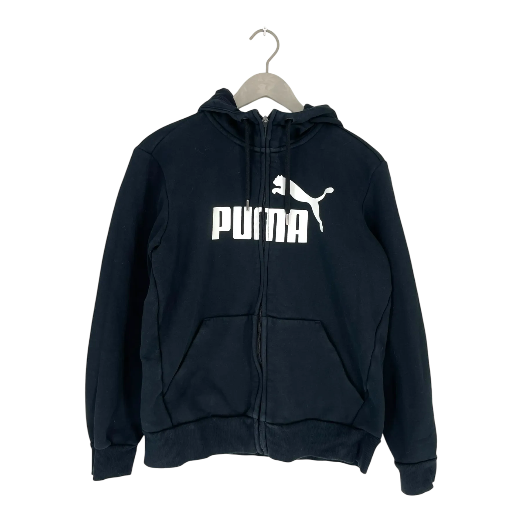 Puma hoodie, black | woman S