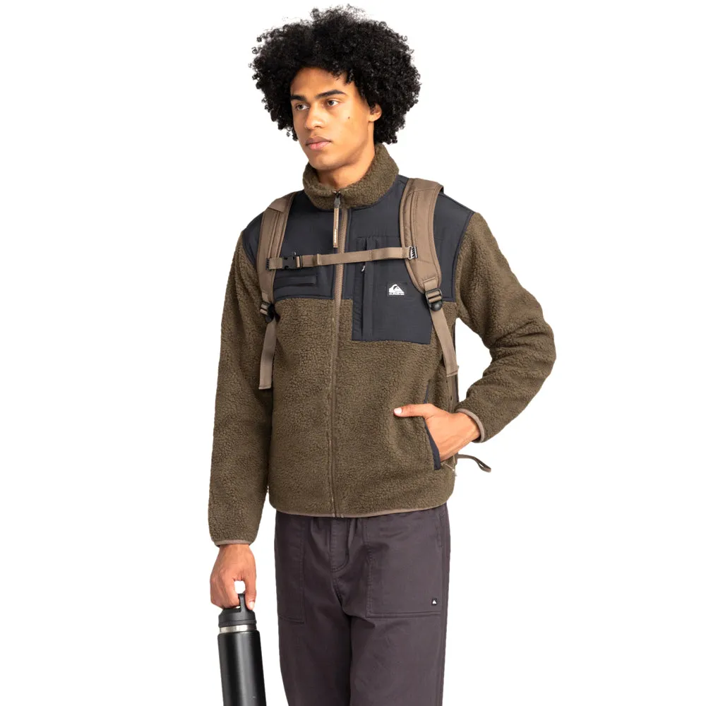 Quiksilver Shallow Water Fleece - Canteen