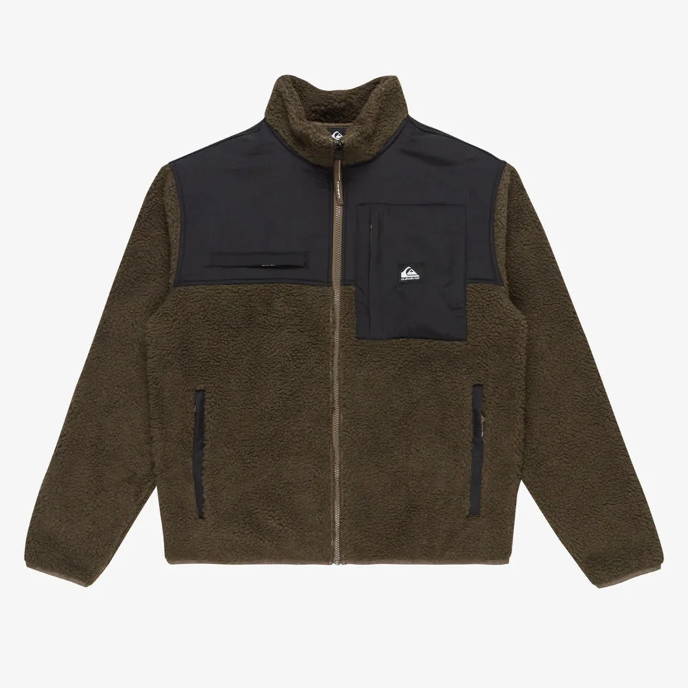Quiksilver Shallow Water Fleece - Canteen