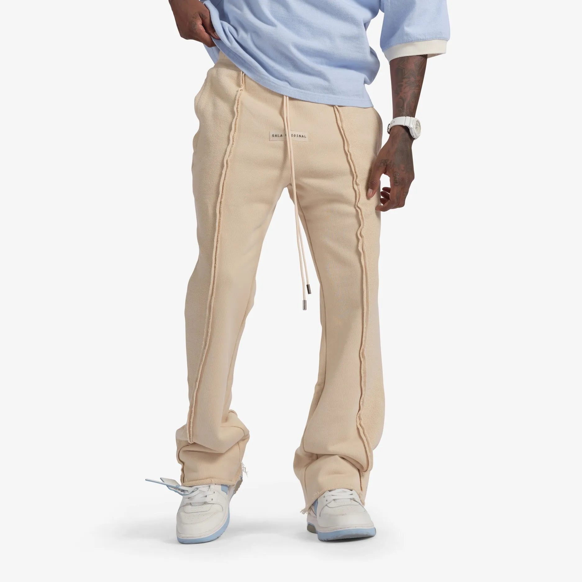 "Chop" Sweats (bone)