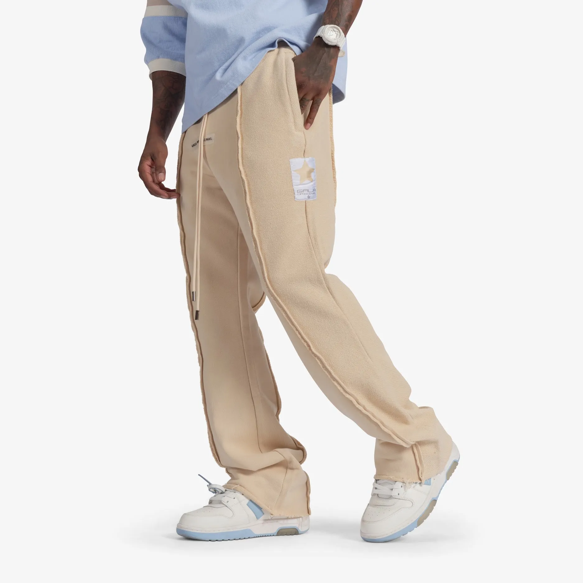 "Chop" Sweats (bone)