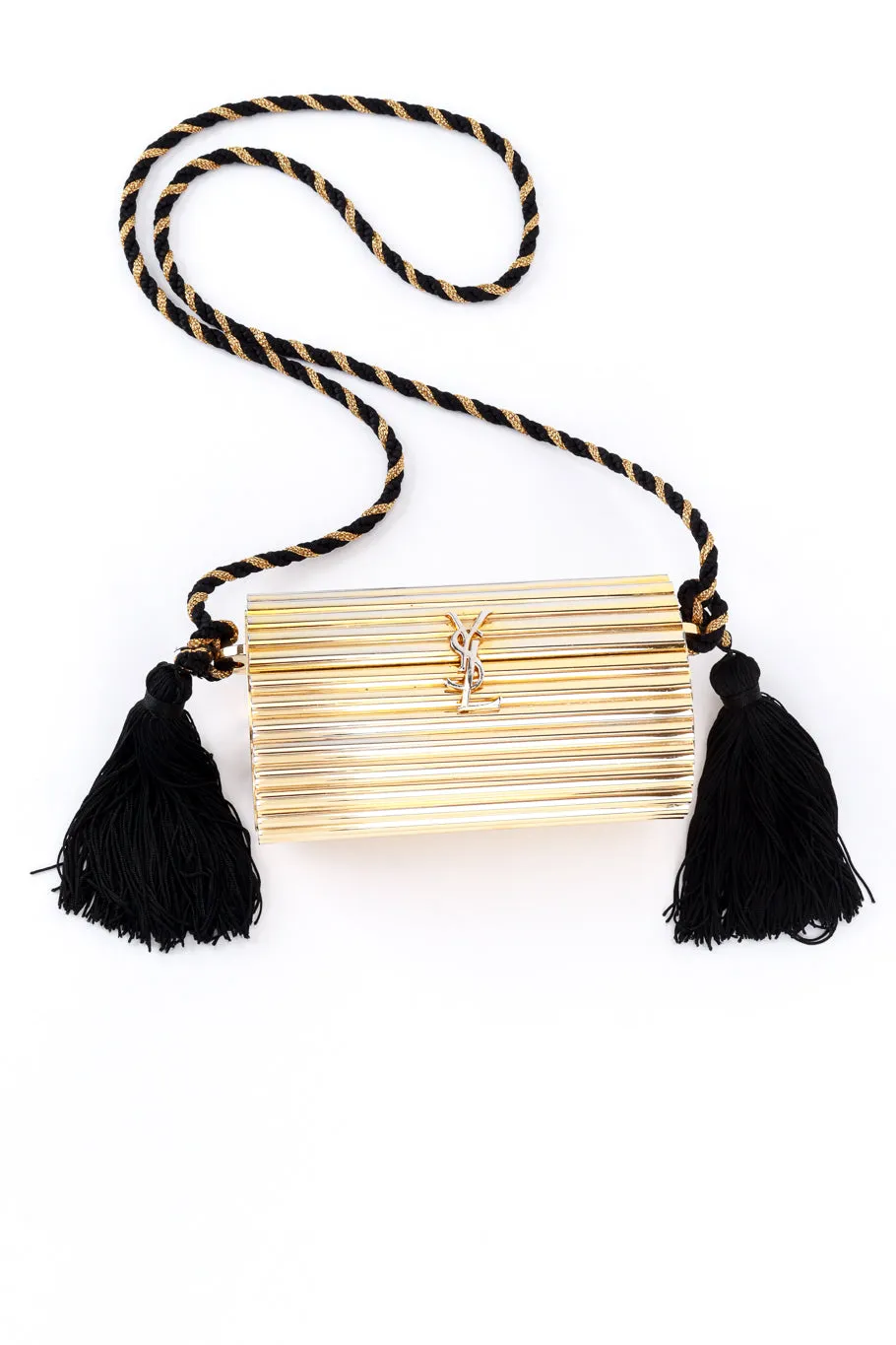"Opium" Gold Tassel Minaudière