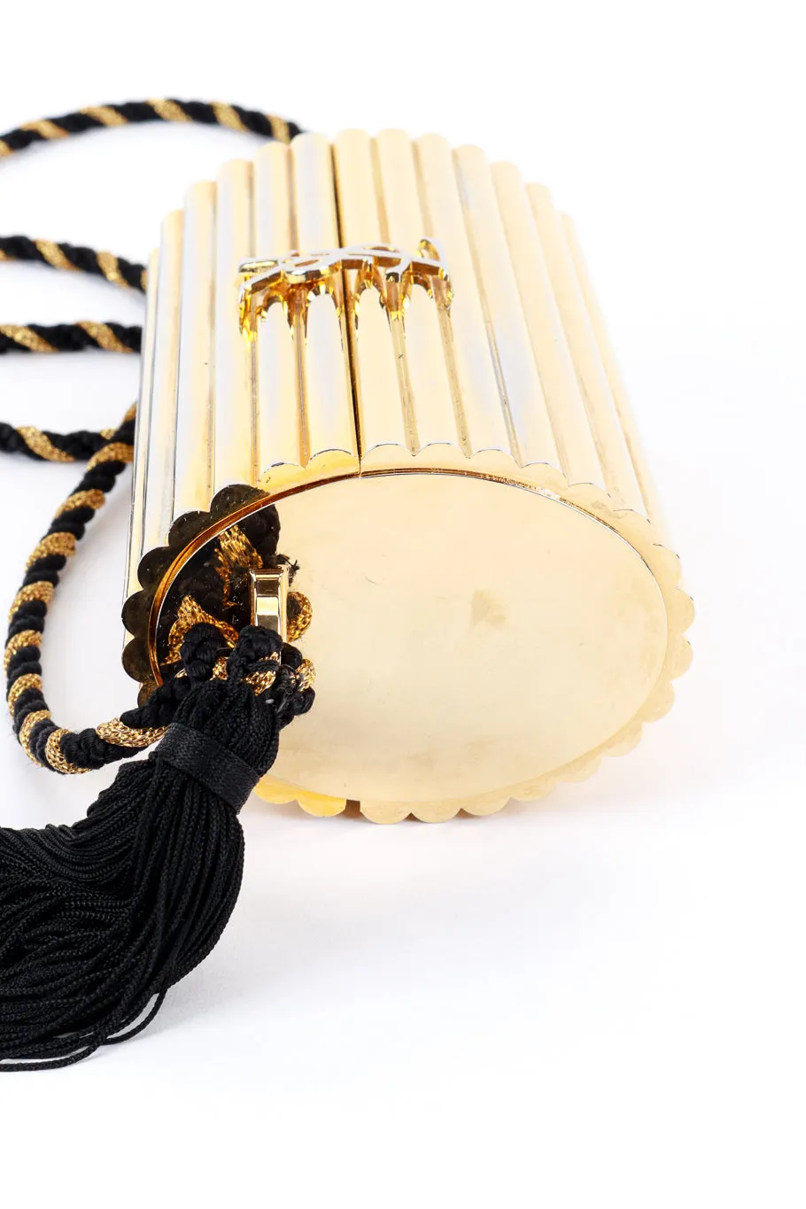 "Opium" Gold Tassel Minaudière
