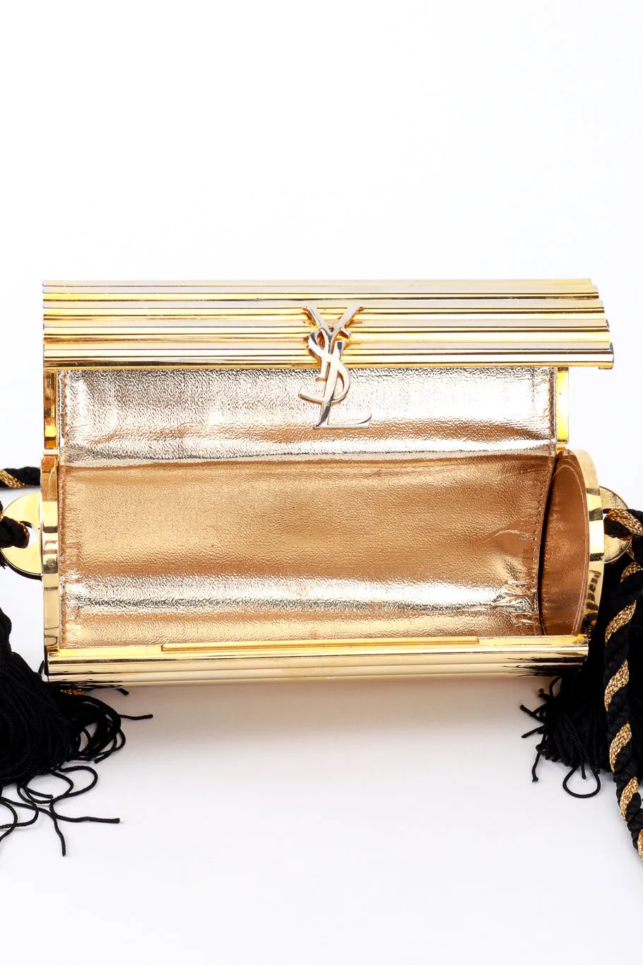 "Opium" Gold Tassel Minaudière