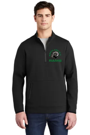 RAMS 1/4 Zip Heavyweight Pullover