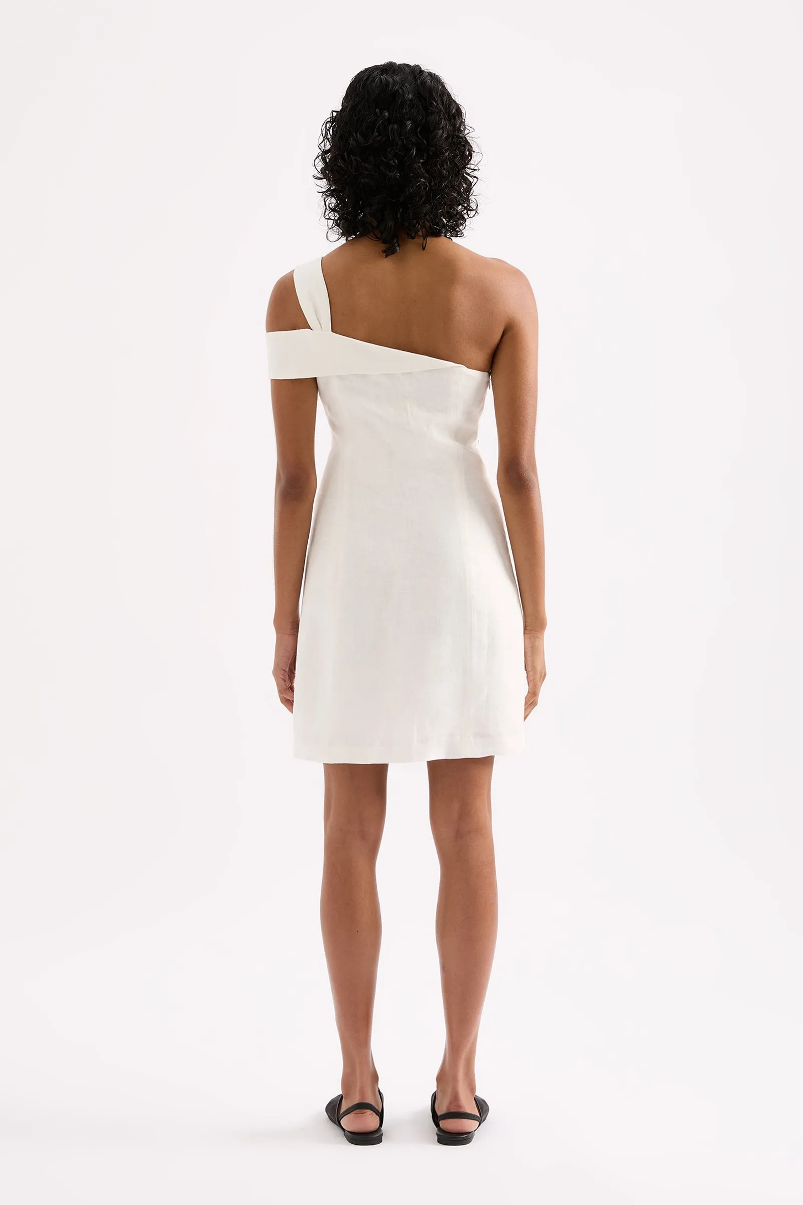 REESE LINEN MINI DRESS
