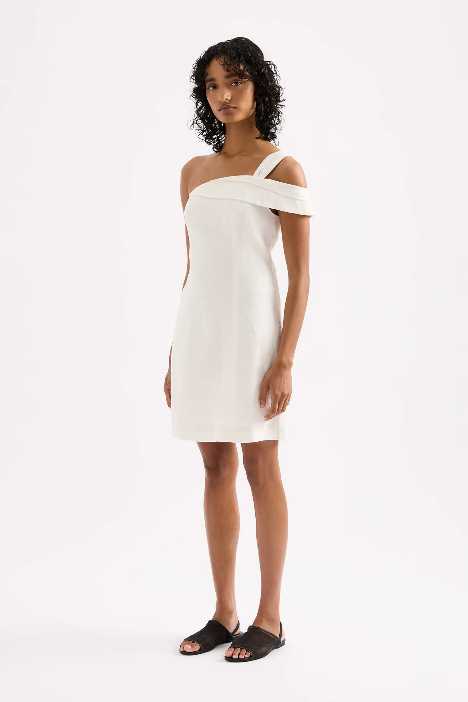 REESE LINEN MINI DRESS