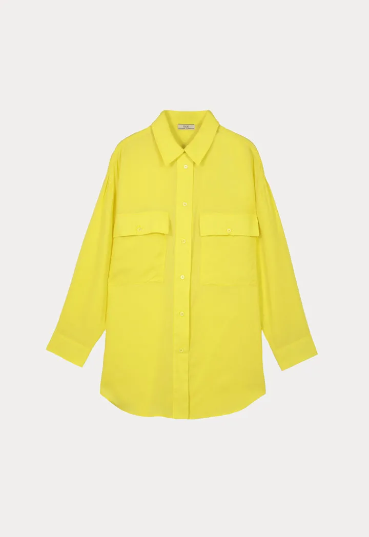 Regular Fit Solid Shirt