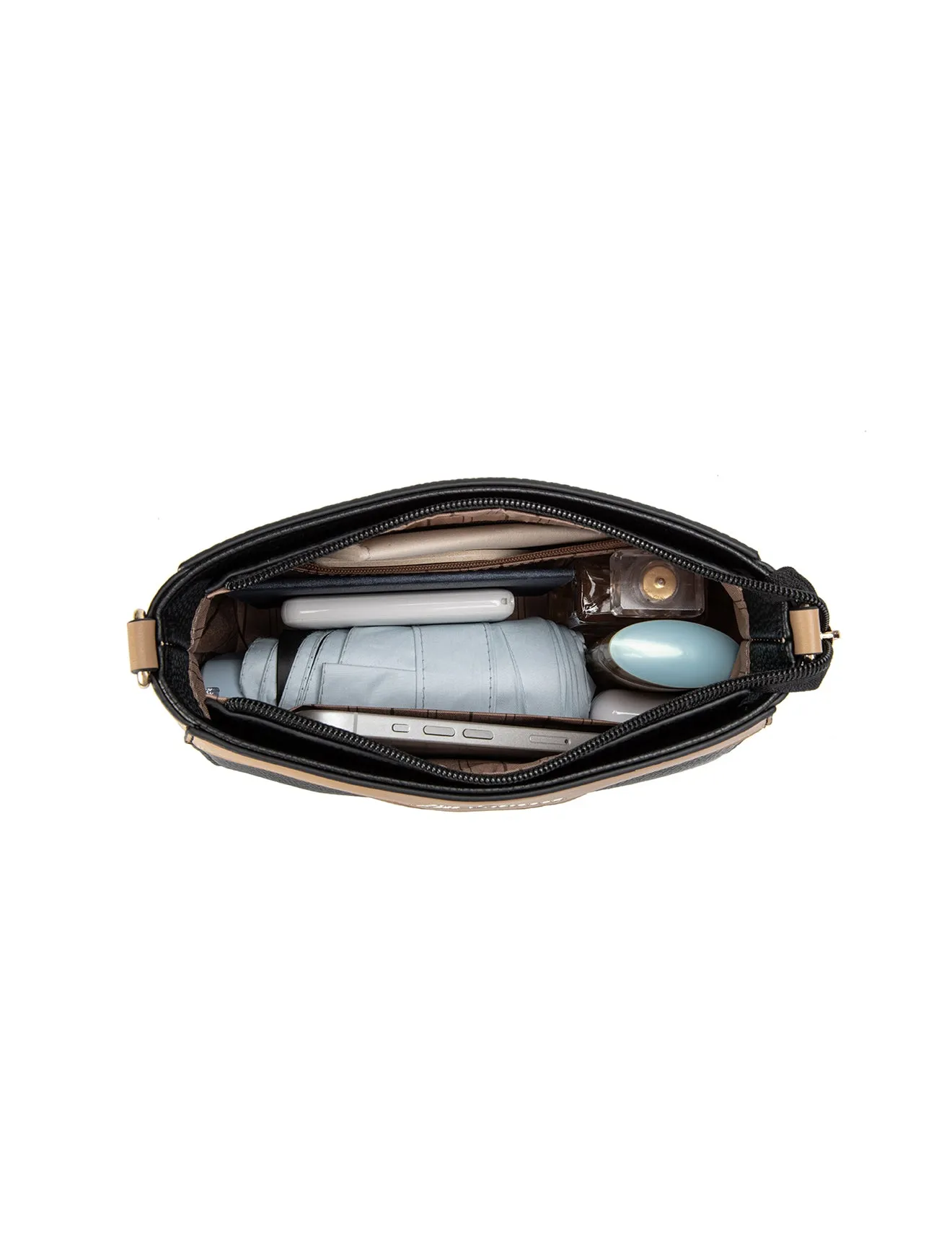 REMI VEGAN XBODY BAG- XB-2344-BLK -SALE