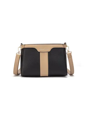 REMI VEGAN XBODY BAG- XB-2344-BLK -SALE