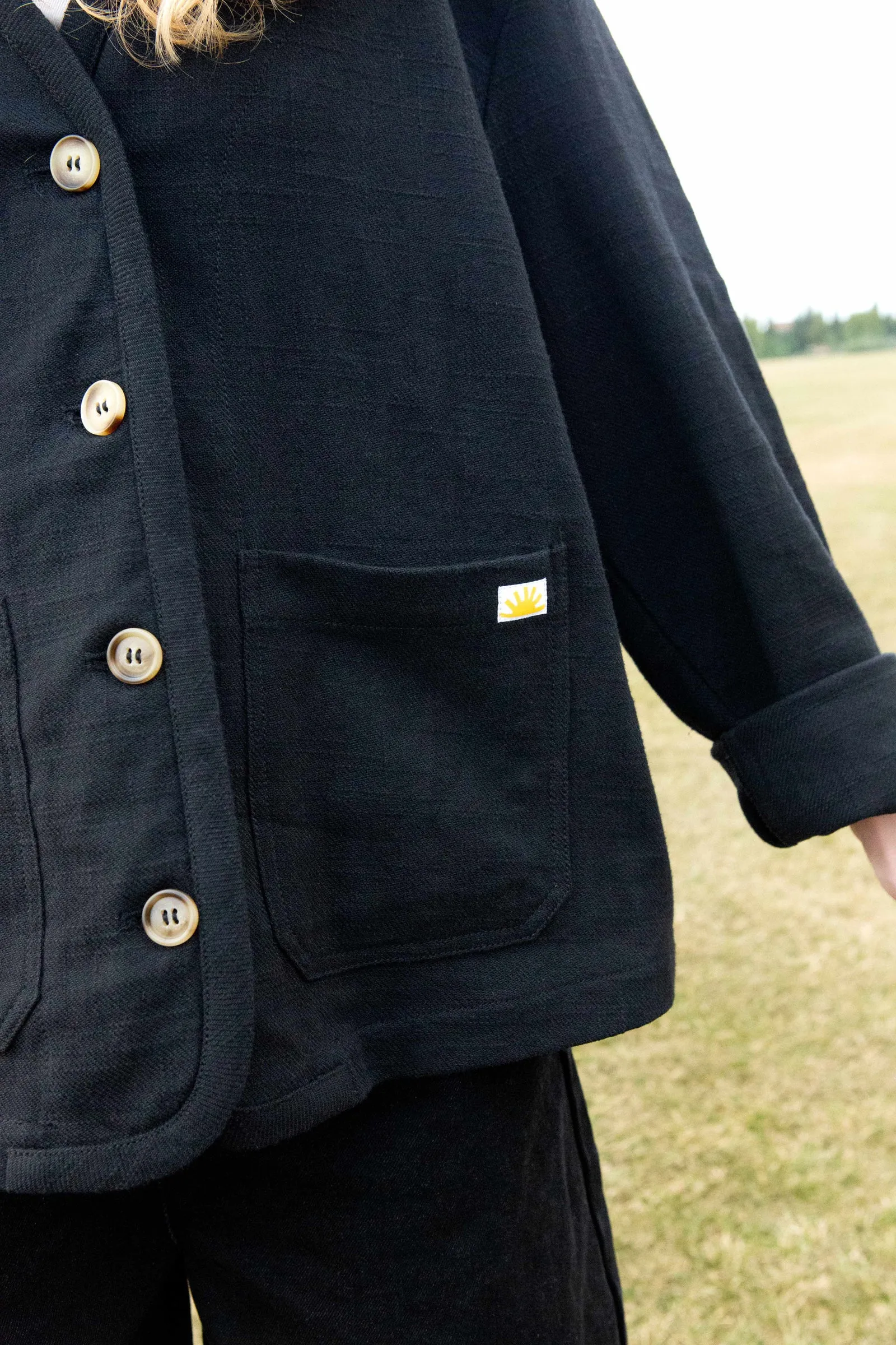 Reuben Jacket Black