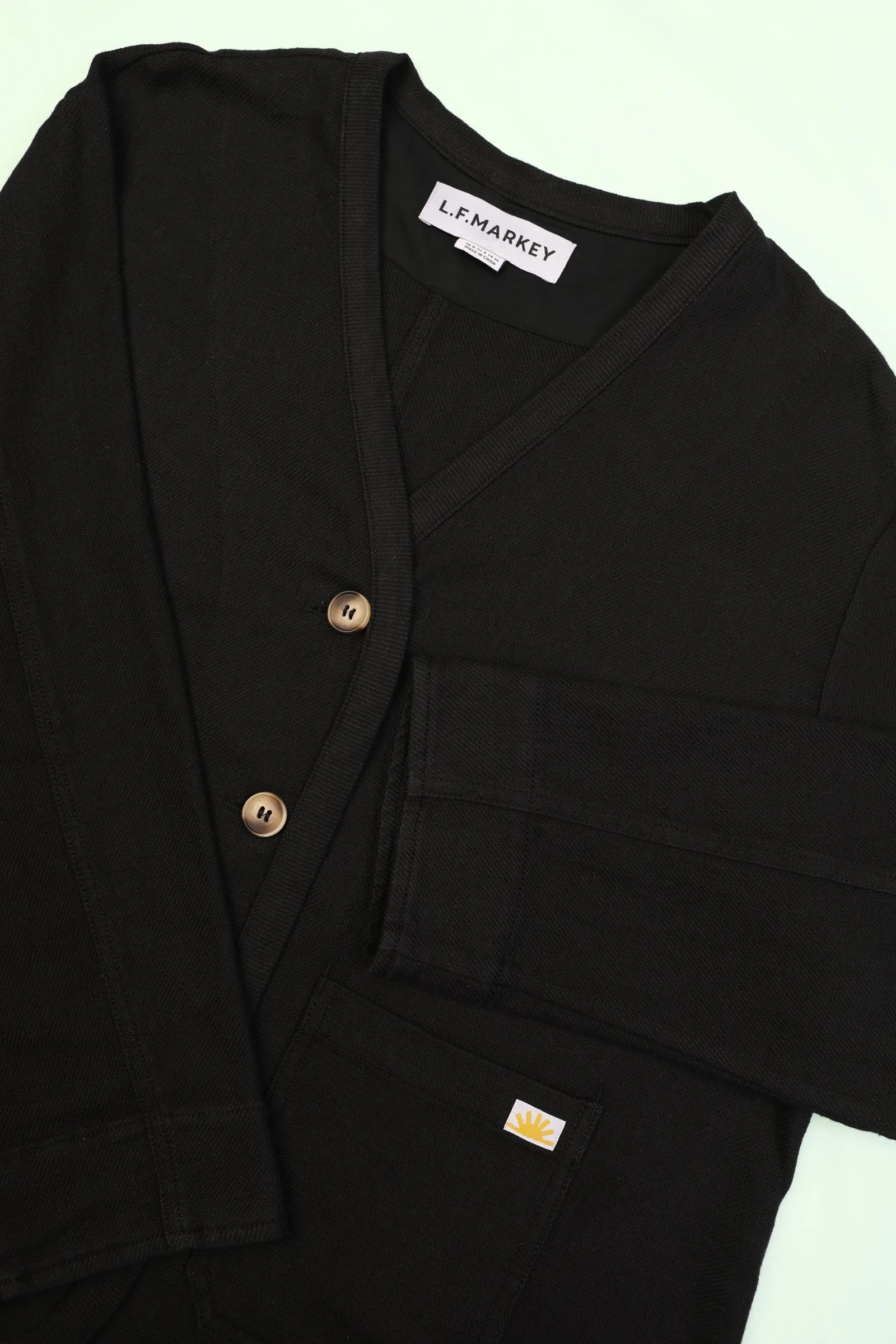 Reuben Jacket Black
