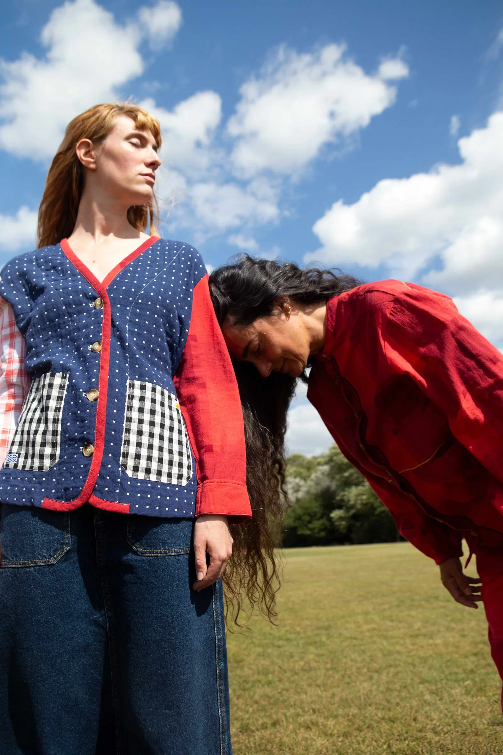 Reuben Jacket Patchwork Check