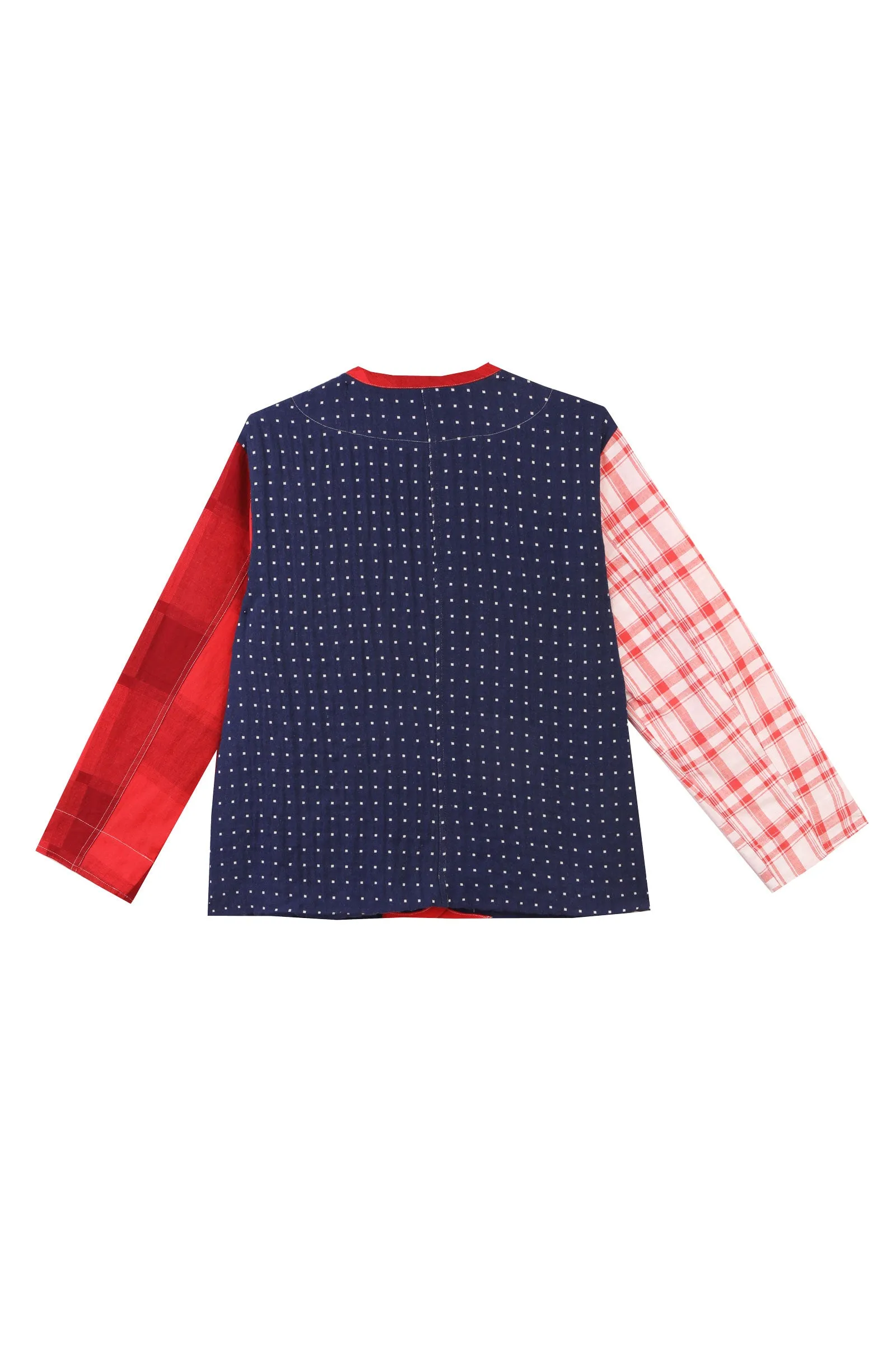 Reuben Jacket Patchwork Check