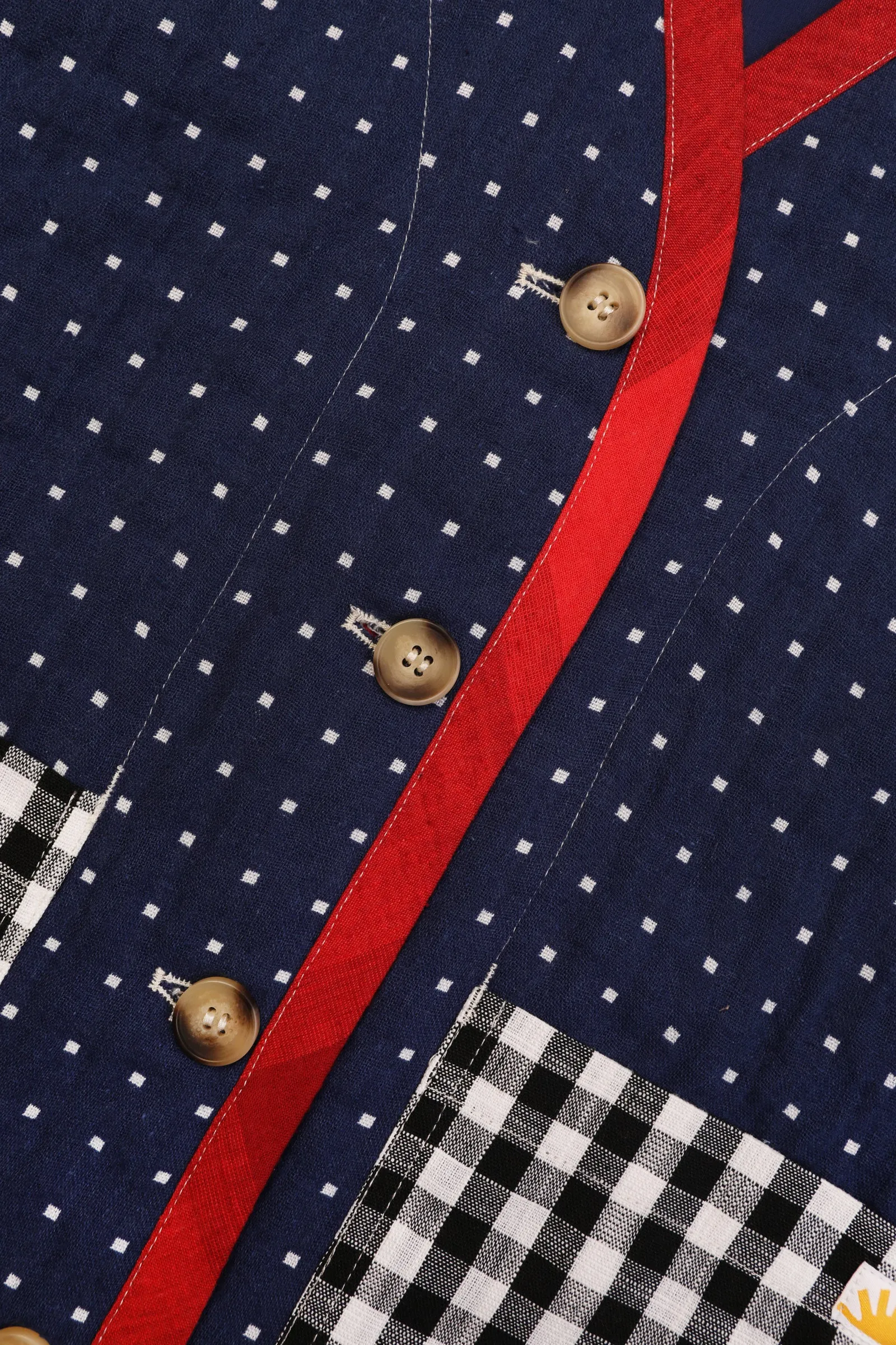 Reuben Jacket Patchwork Check
