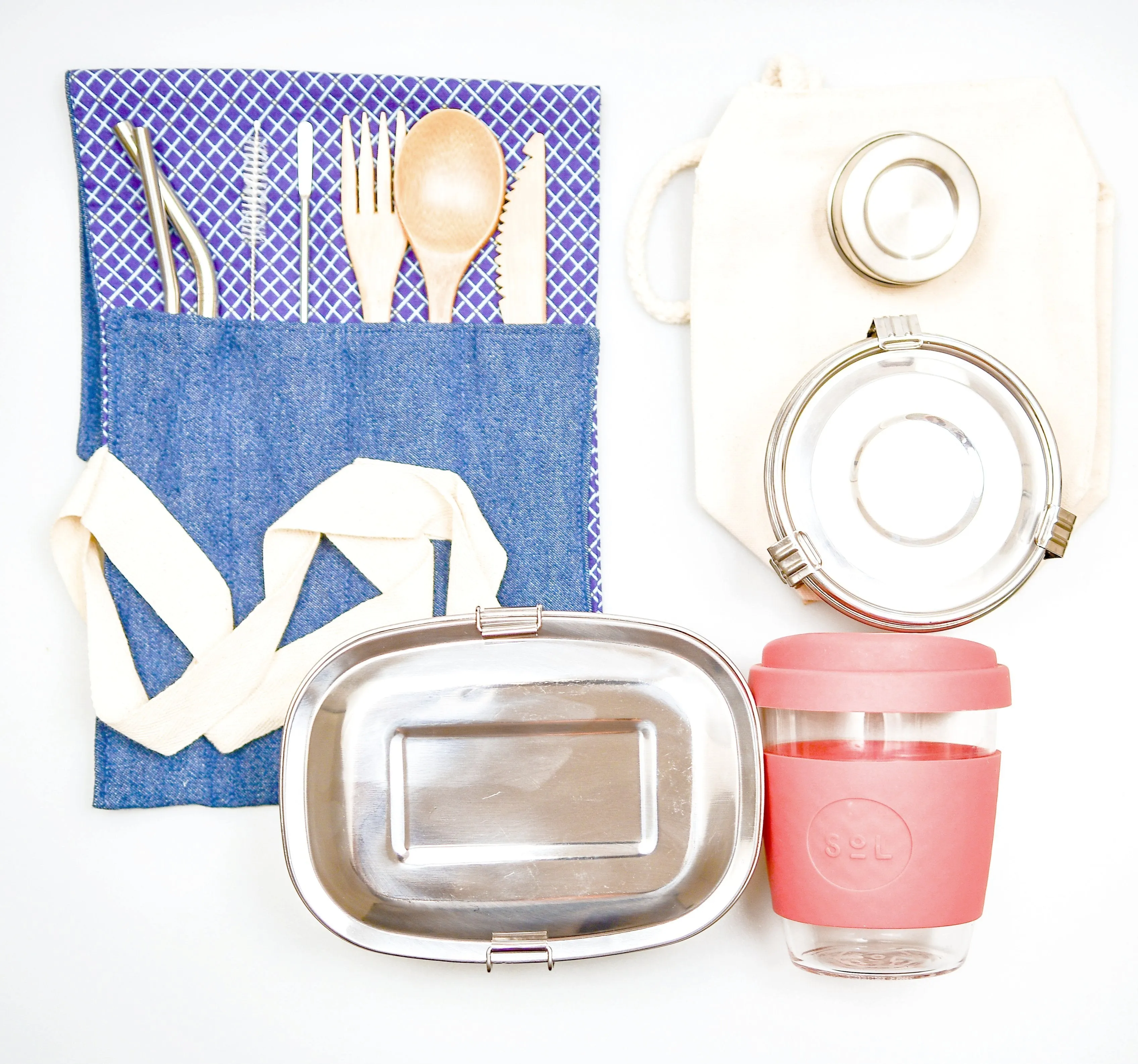 Reusable zero-waste Lunch Kit