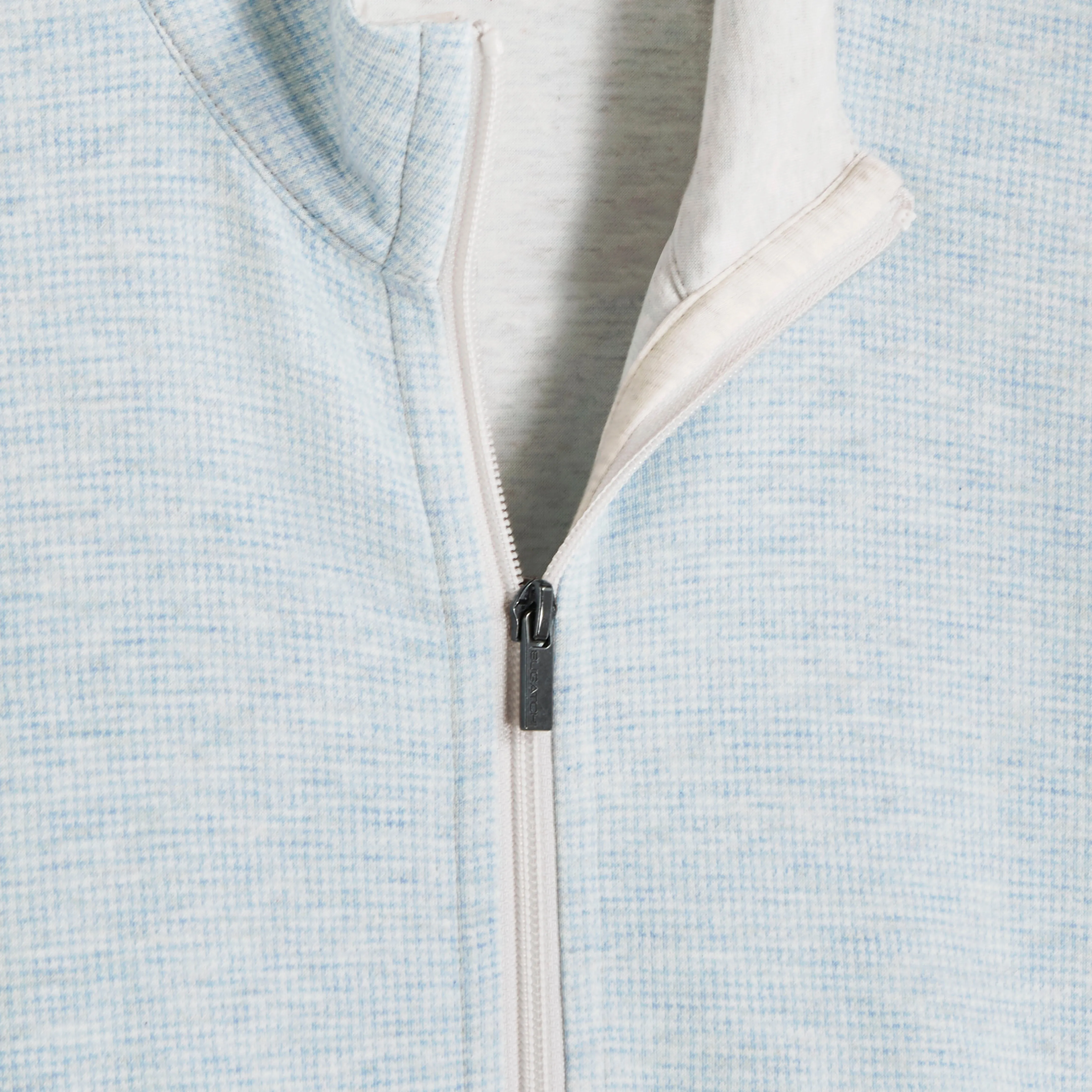 Reversible Hound's Tooth Full Zip Jacket