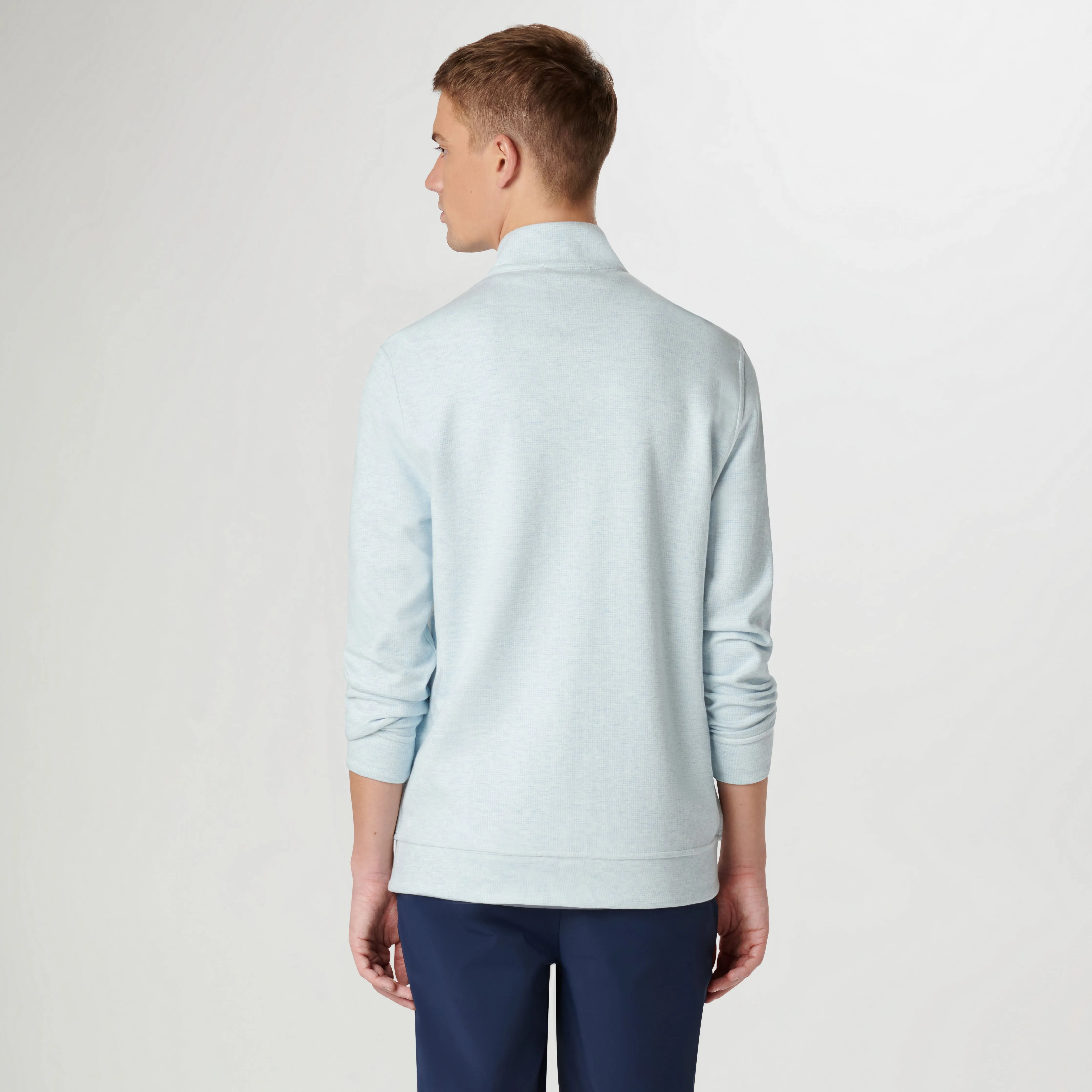Reversible Hound's Tooth Full Zip Jacket