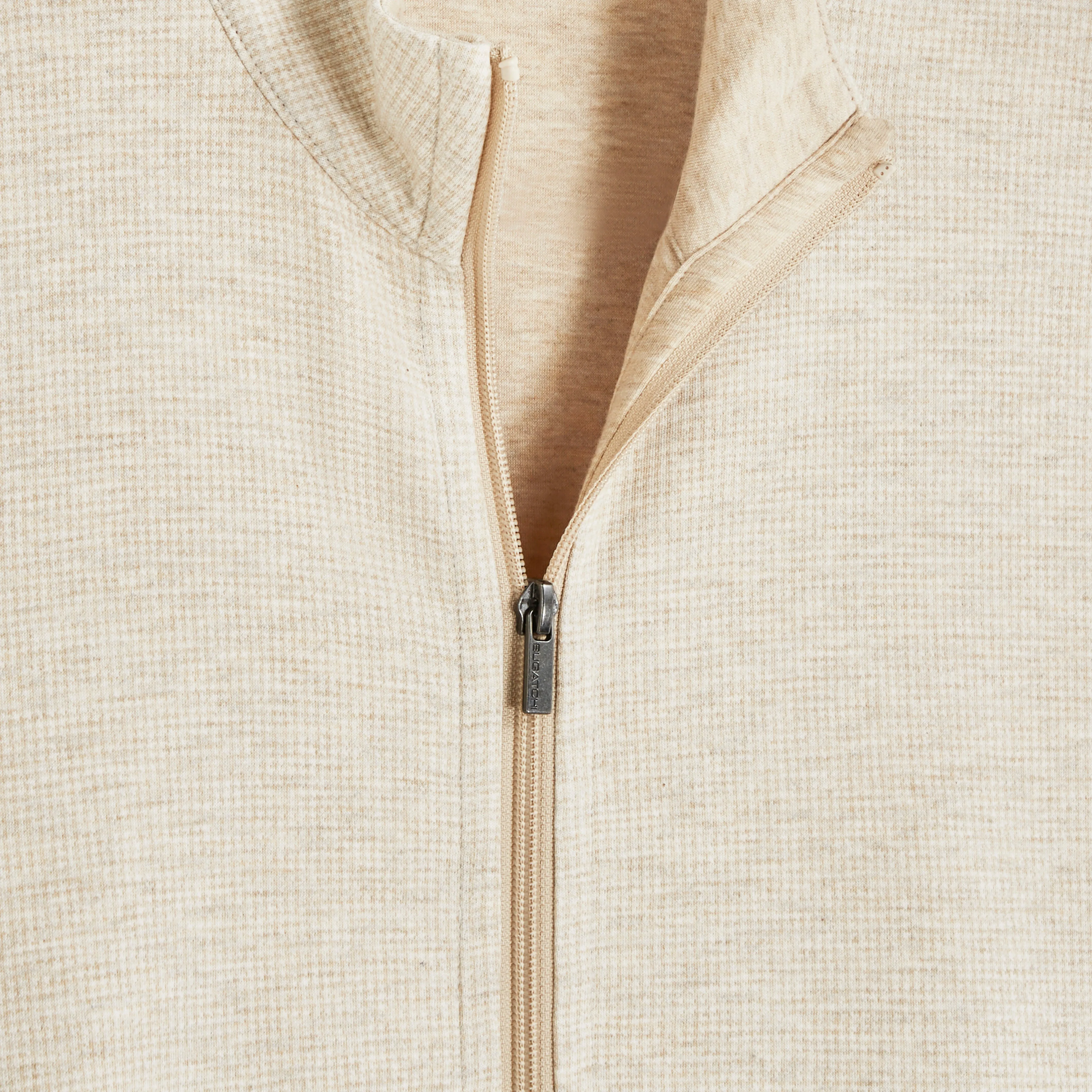 Reversible Hound's Tooth Full Zip Jacket