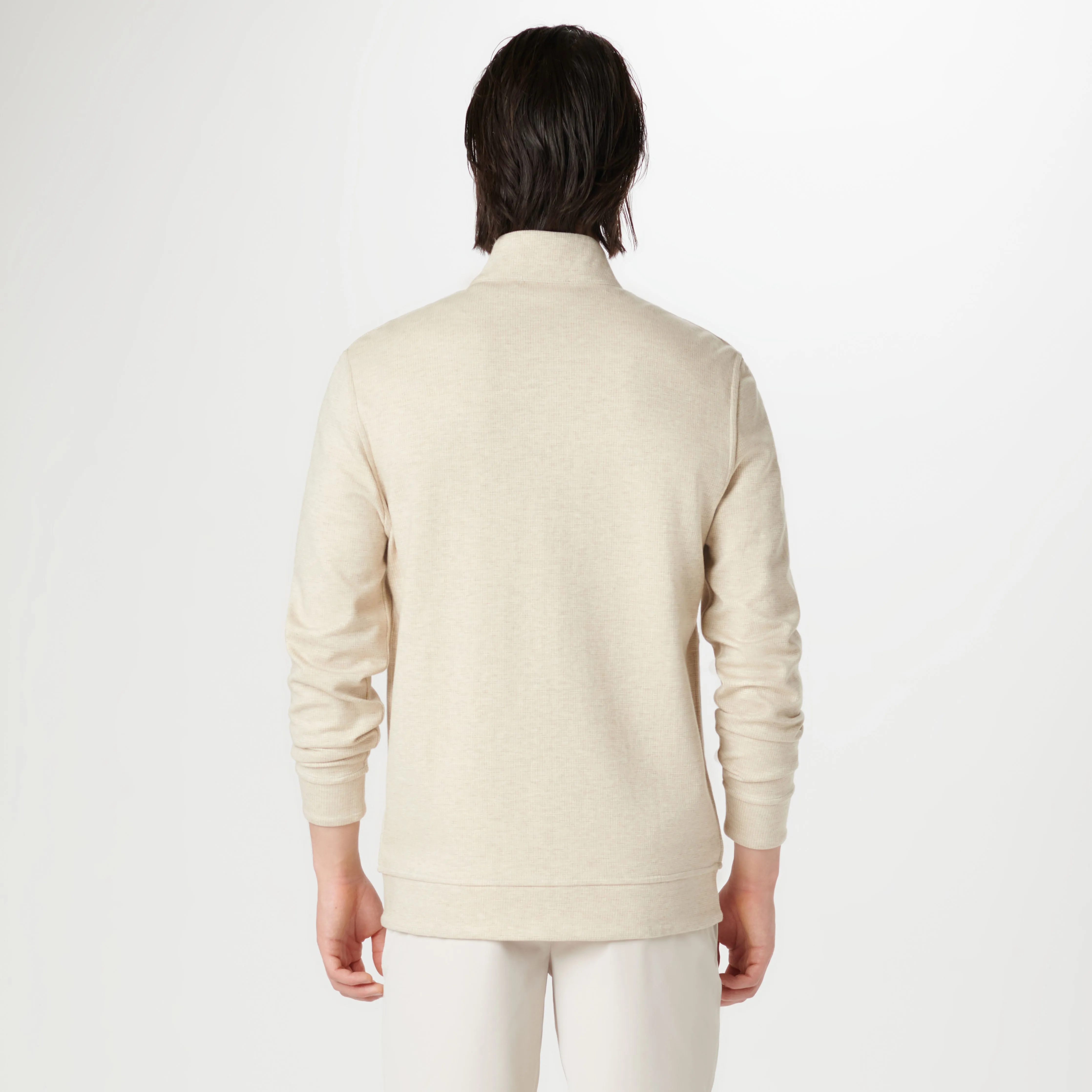 Reversible Hound's Tooth Full Zip Jacket