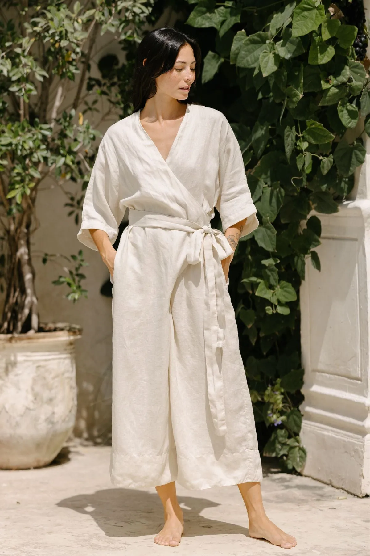 Rey Linen Playsuit