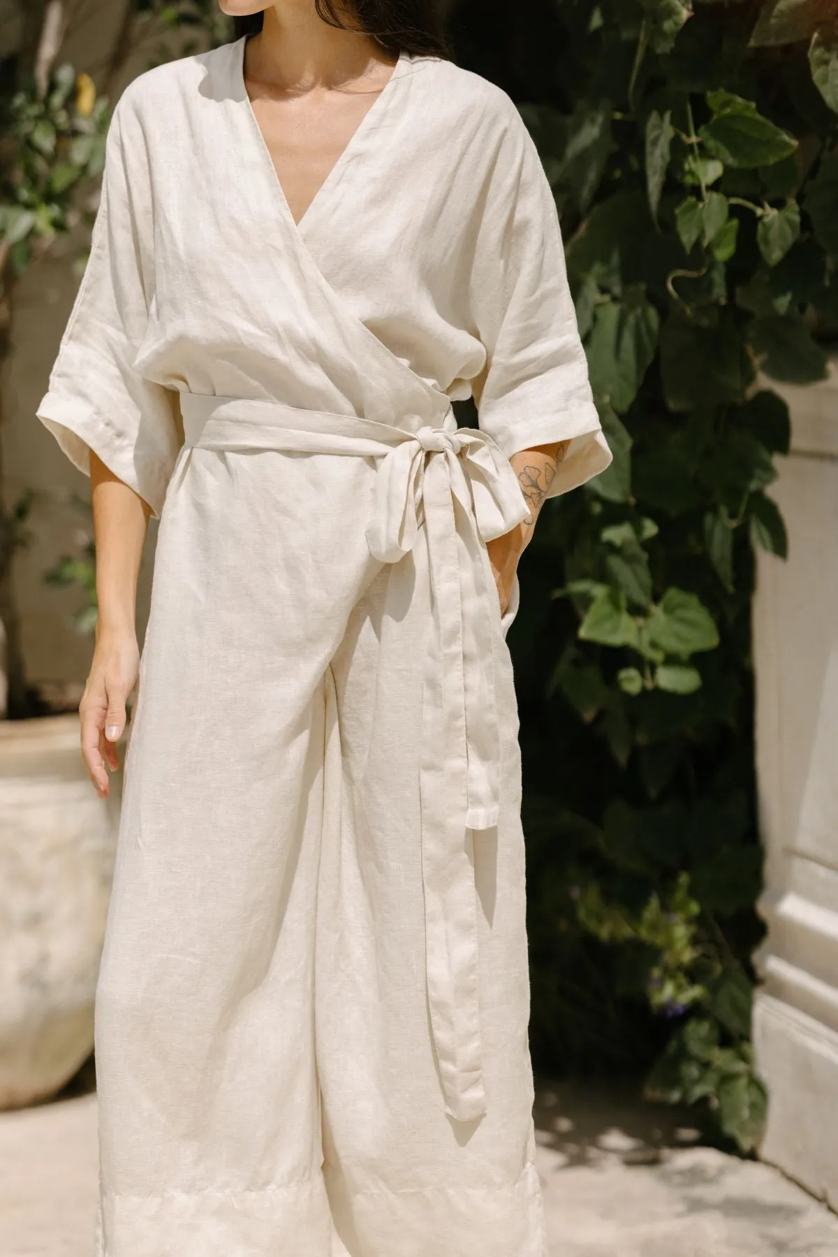 Rey Linen Playsuit