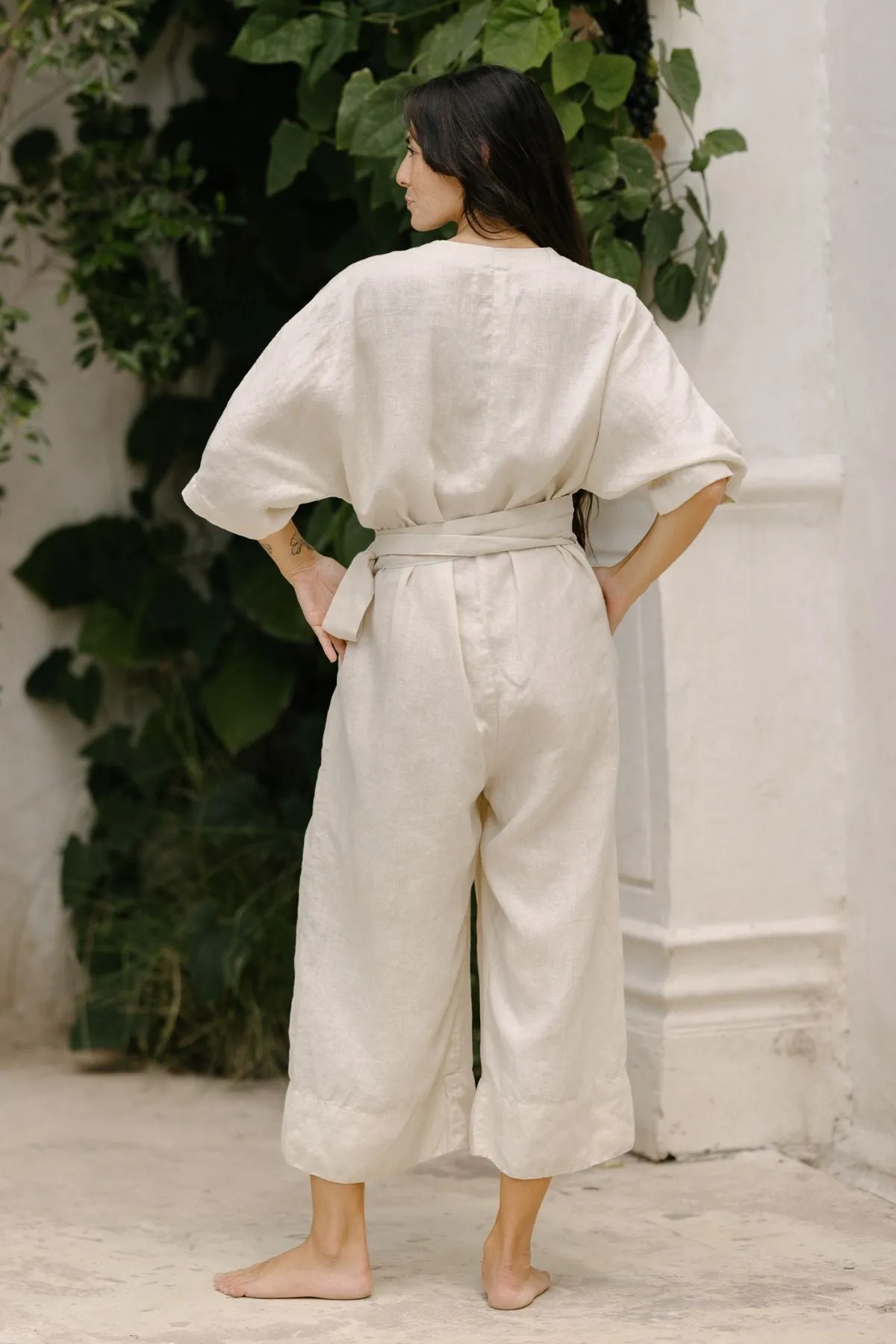 Rey Linen Playsuit