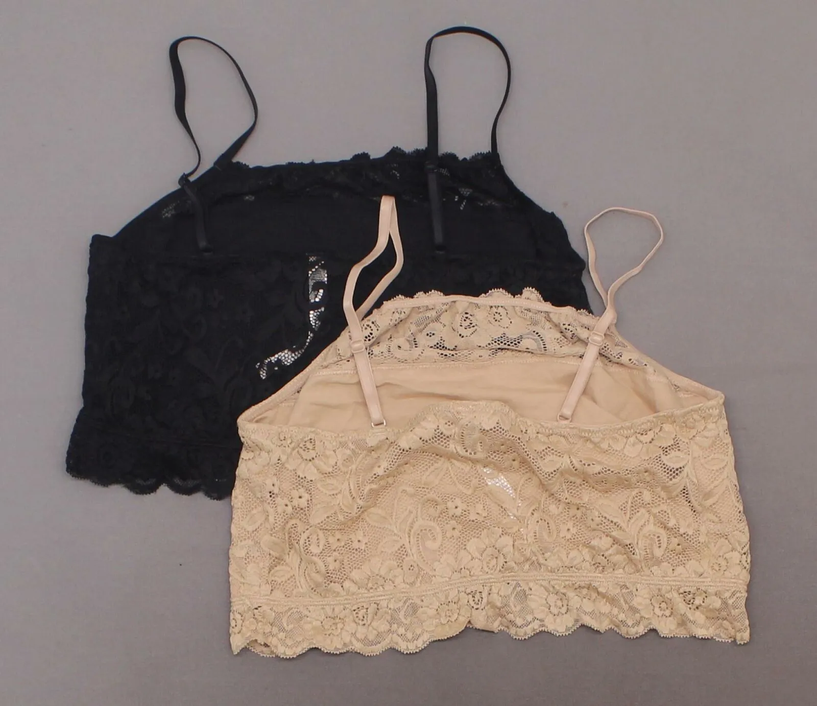 Rhonda Shear Women's Plus Size Lace Camisole Bras