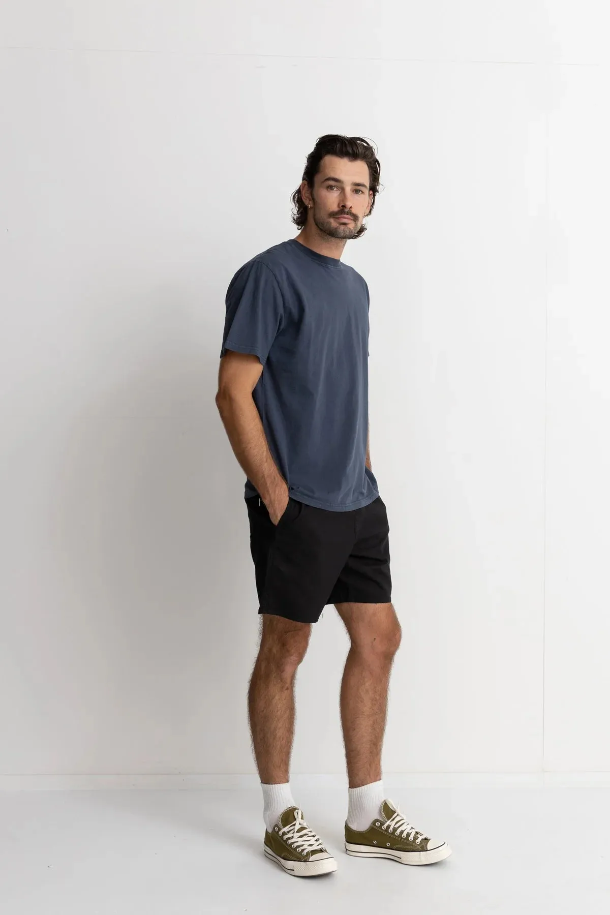 Rhythm Men’s Classic Linen Jam Short