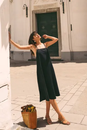 Sachi Dress in Midnight Blue