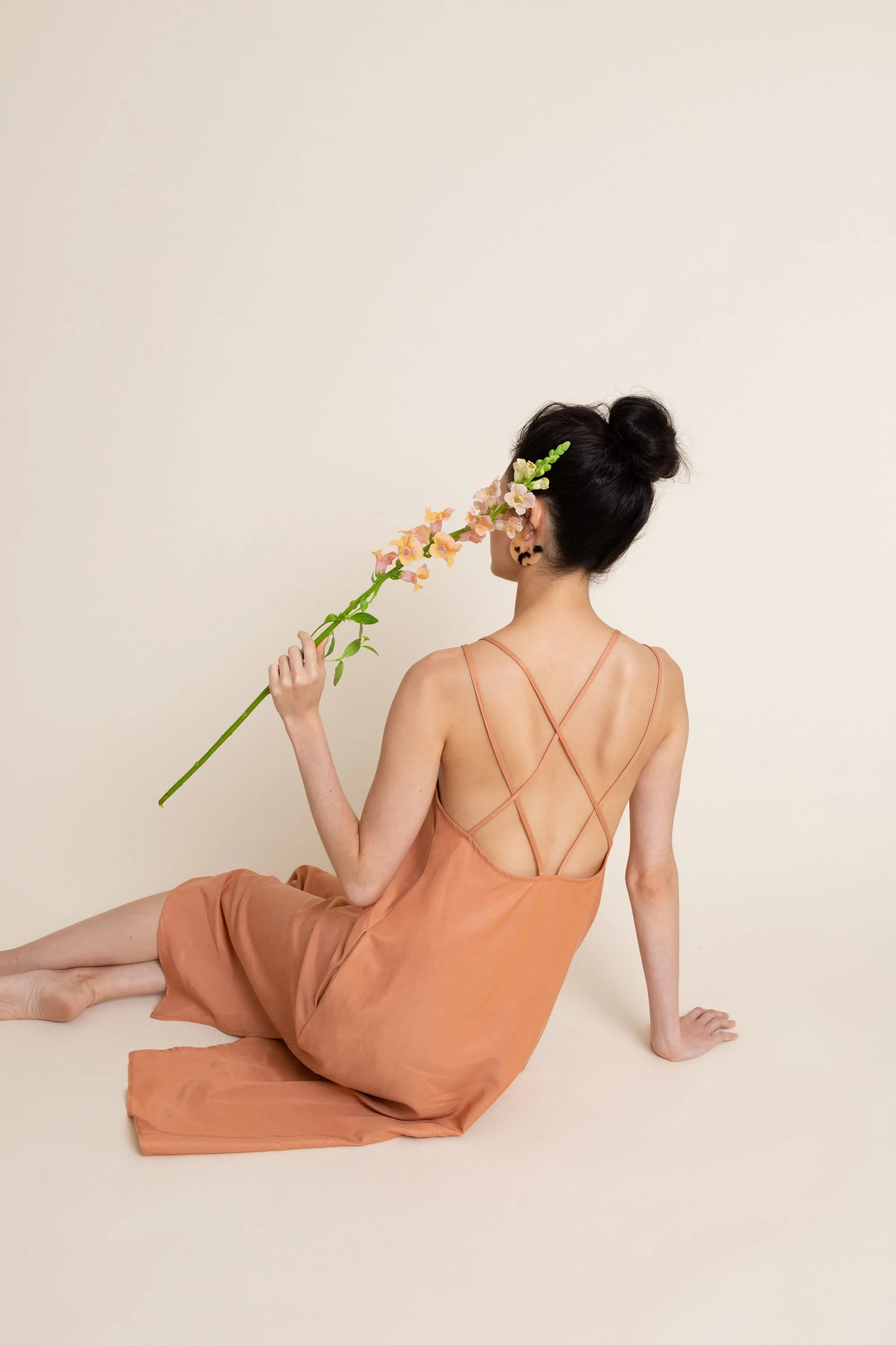 Sachi Dress in Terra Cotta