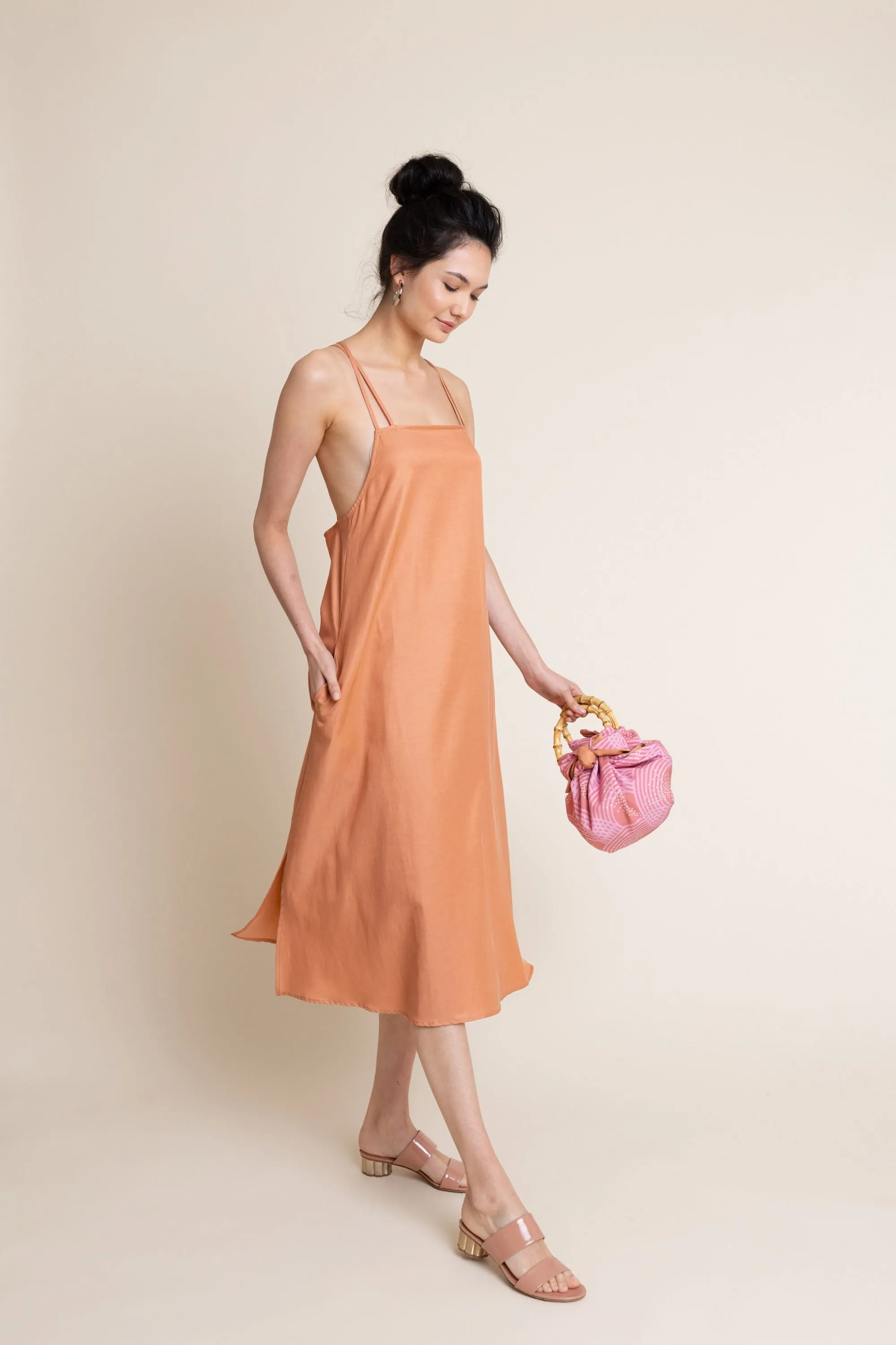 Sachi Dress in Terra Cotta