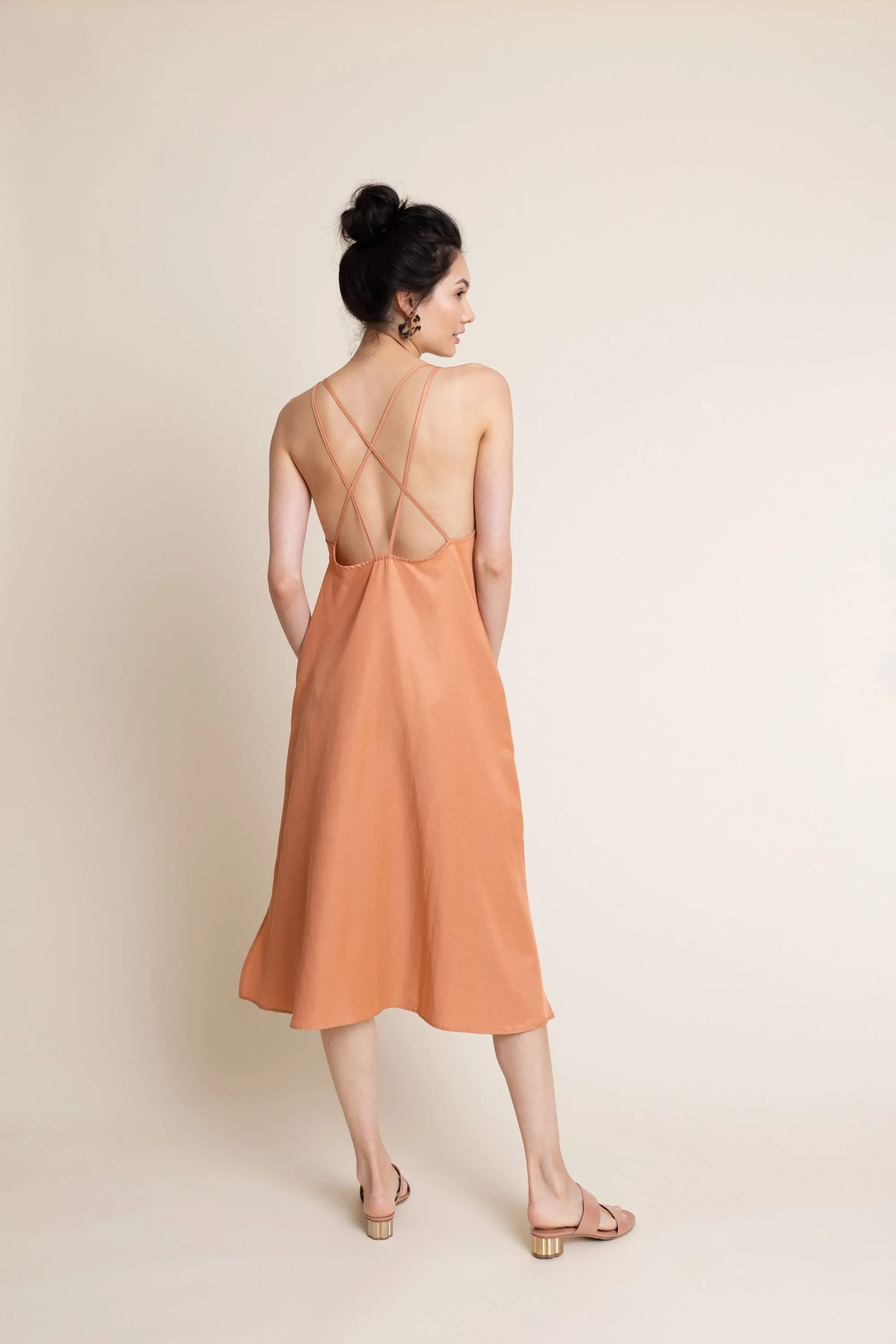Sachi Dress in Terra Cotta