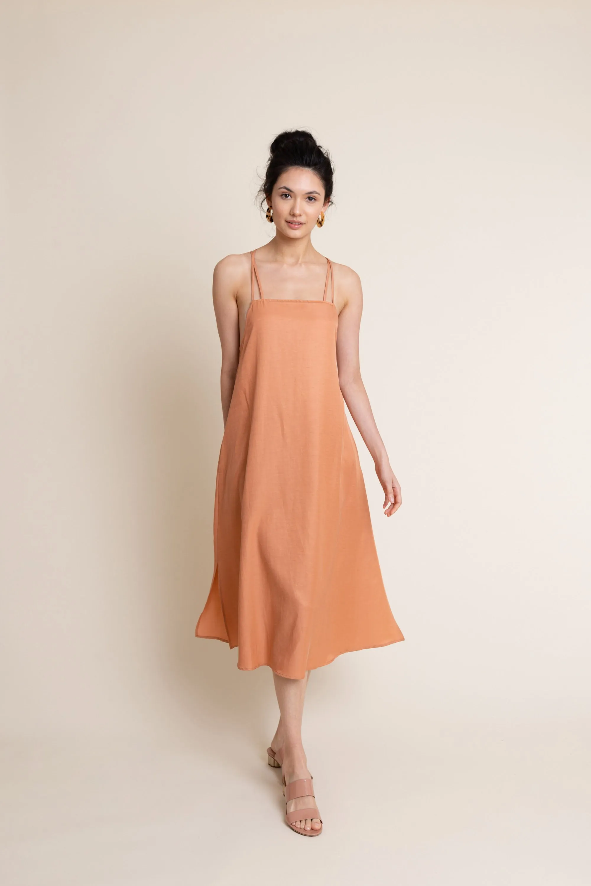 Sachi Dress in Terra Cotta