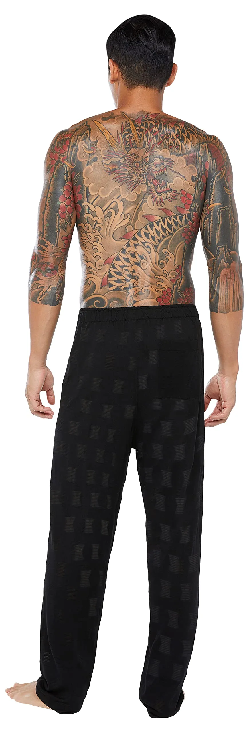 Savage X, Men's Sheer X Sleep Pant, Black Caviar, L