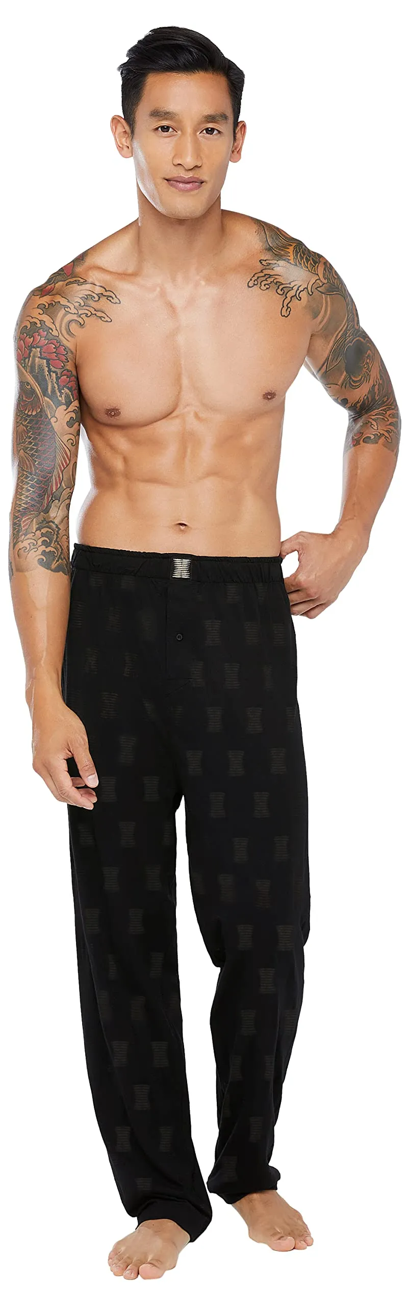 Savage X, Men's Sheer X Sleep Pant, Black Caviar, L