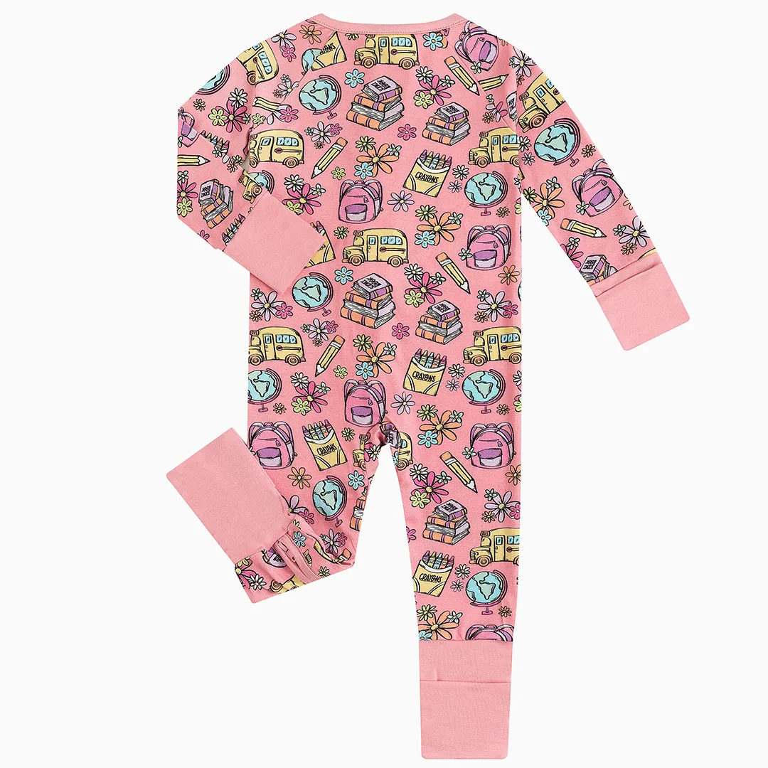 School Stationery Bamboo Baby Zippered