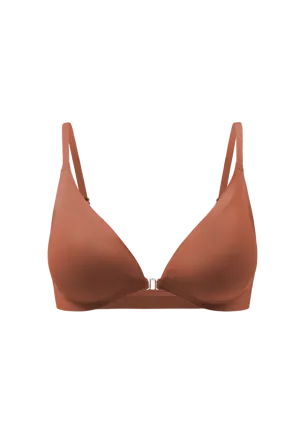 Seamless Ice Silk Front-Closure Bra