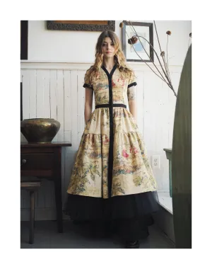 sean's toile curtains tier dress